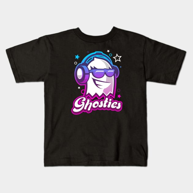 Ghosties Kids T-Shirt by JGhosty